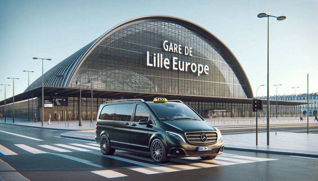 taxi gare lille europe